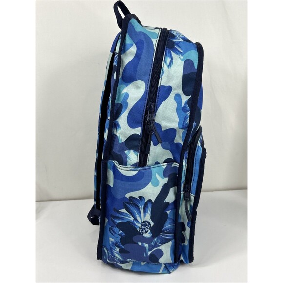 LRG Backpack Remix Blue Camo All Over Print School Travel - Picture 4 of 8
